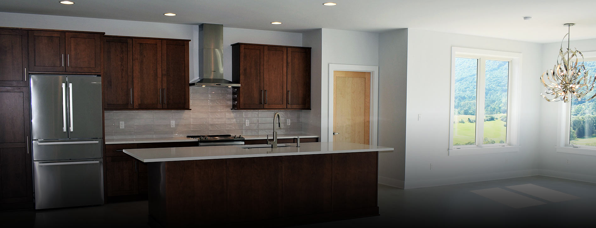 Contemporary Kitchen Design by John J. Castle General Contractor - Altoona, PA